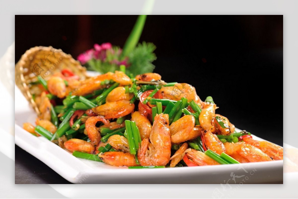 韭菜炒河虾，家常美食分享 - 哔哩哔哩