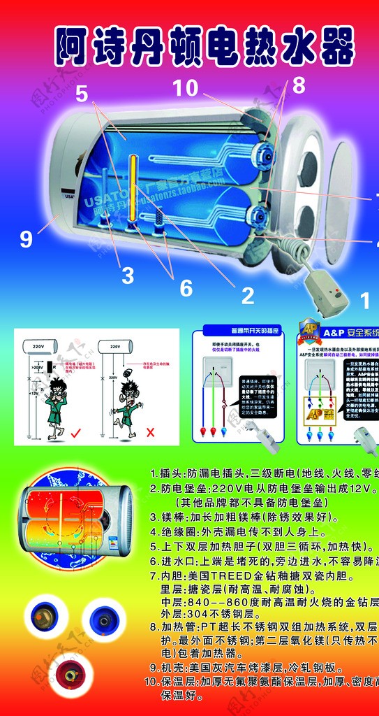 热水器阿斯丹顿宣传高清分