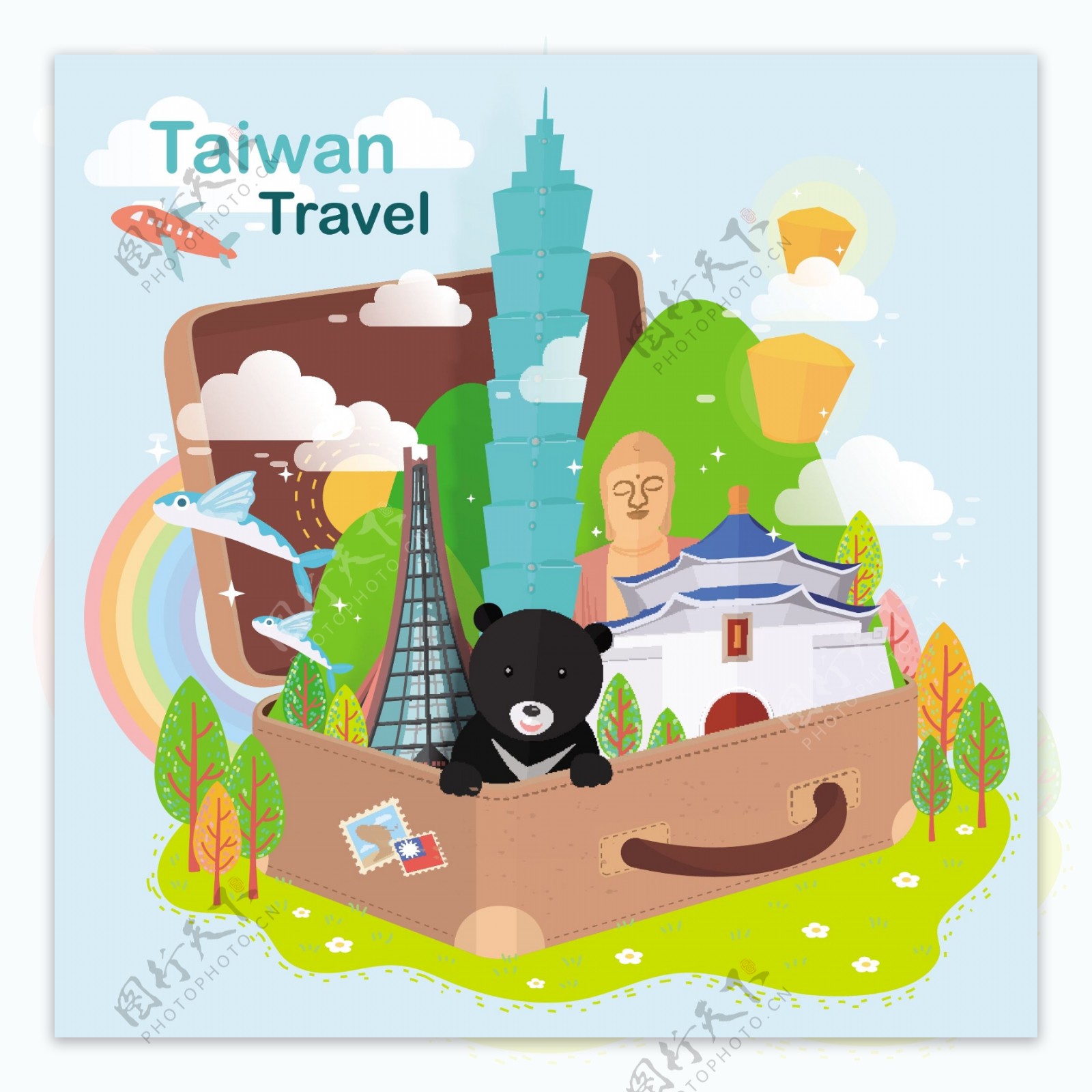 台湾旅游图片素材-编号24463662-图行天下