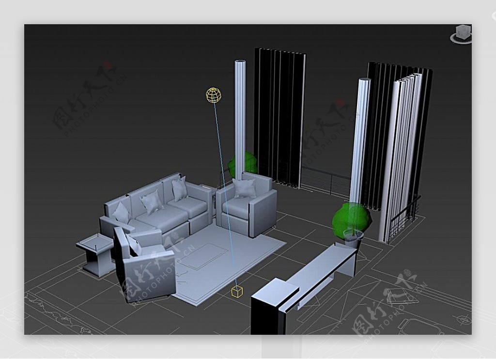 简单3D家具图片