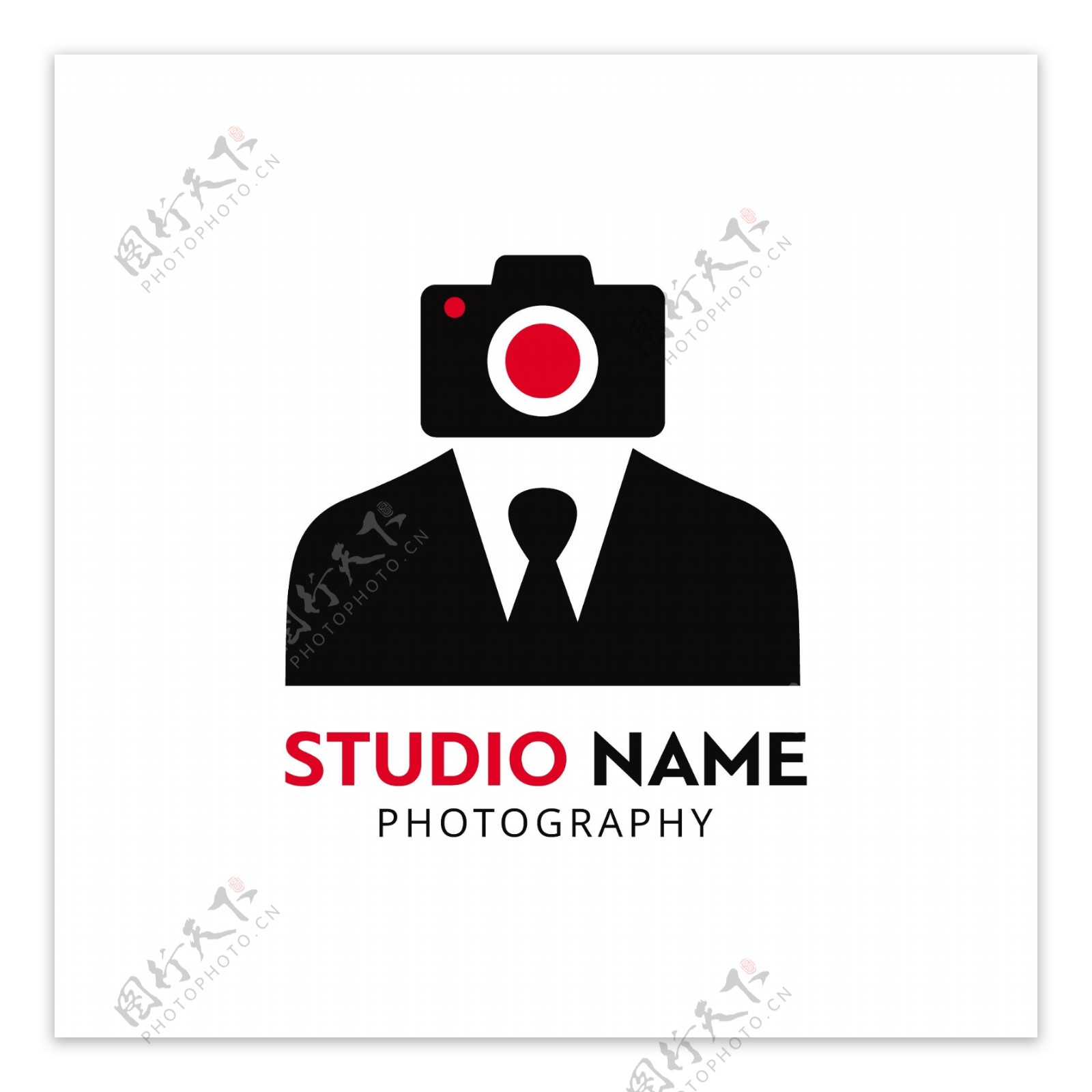 摄影师标志logo设计