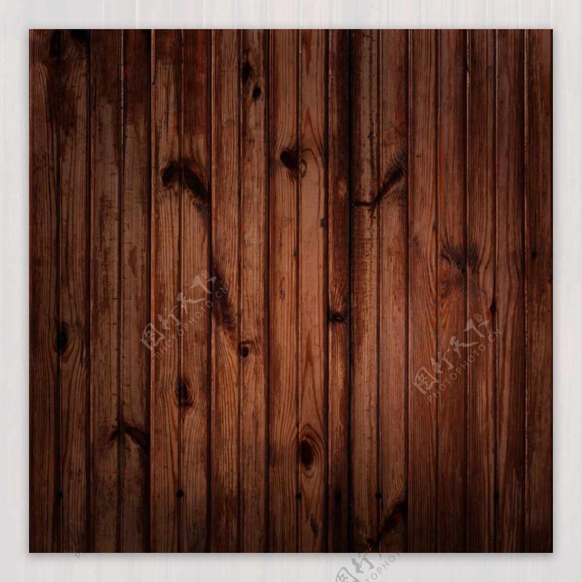 红褐色木纹木板高清摄影图片