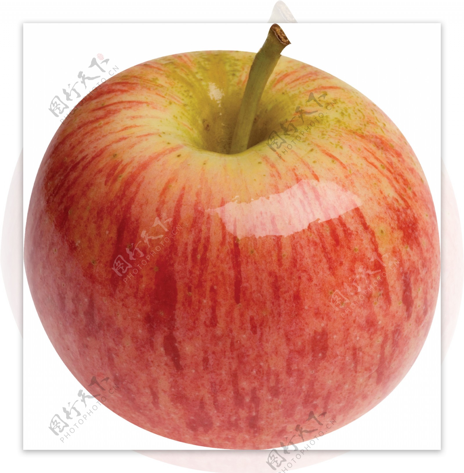 漂亮红富士苹果图片免抠png透明图层素材