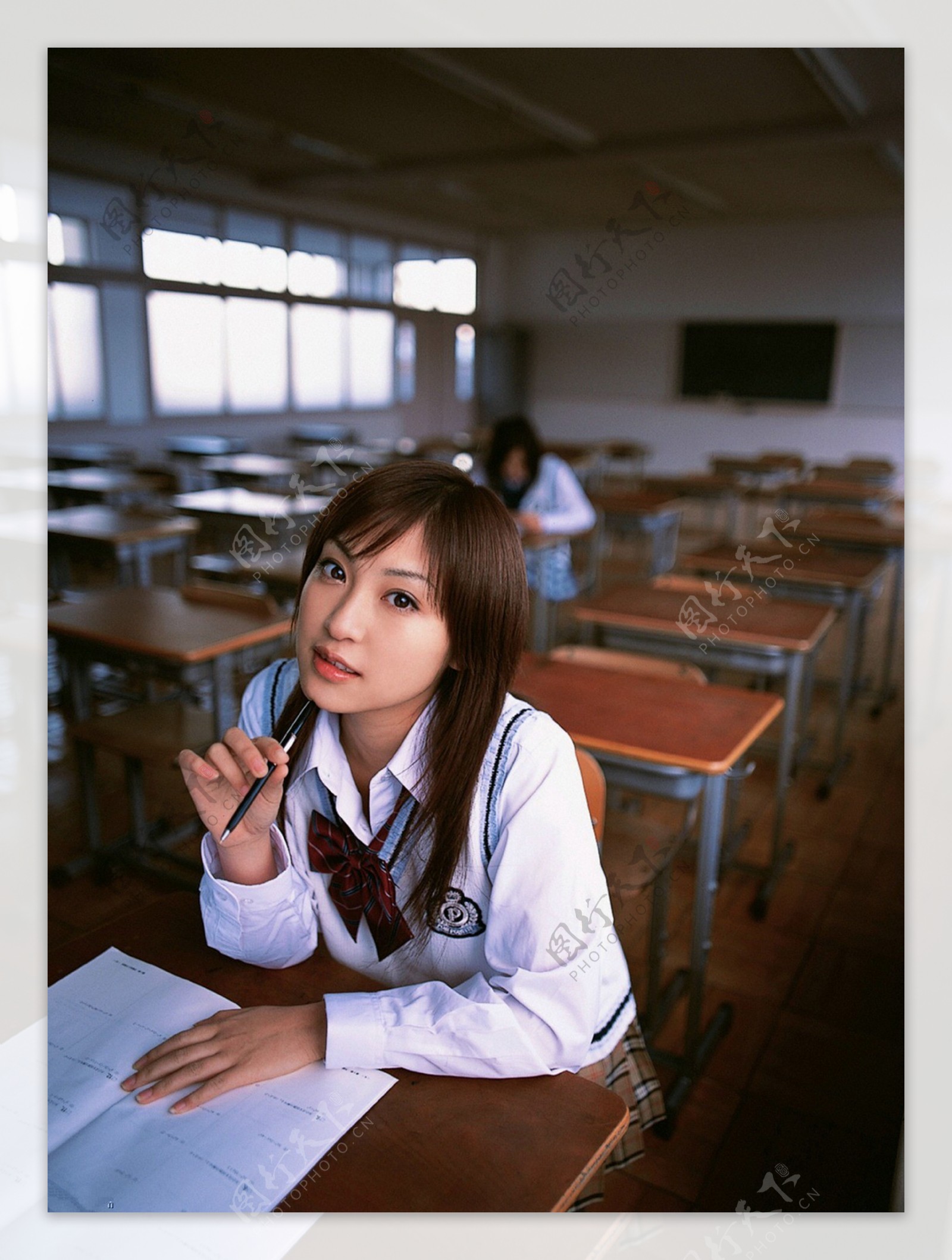 日本学生清纯女生14图片