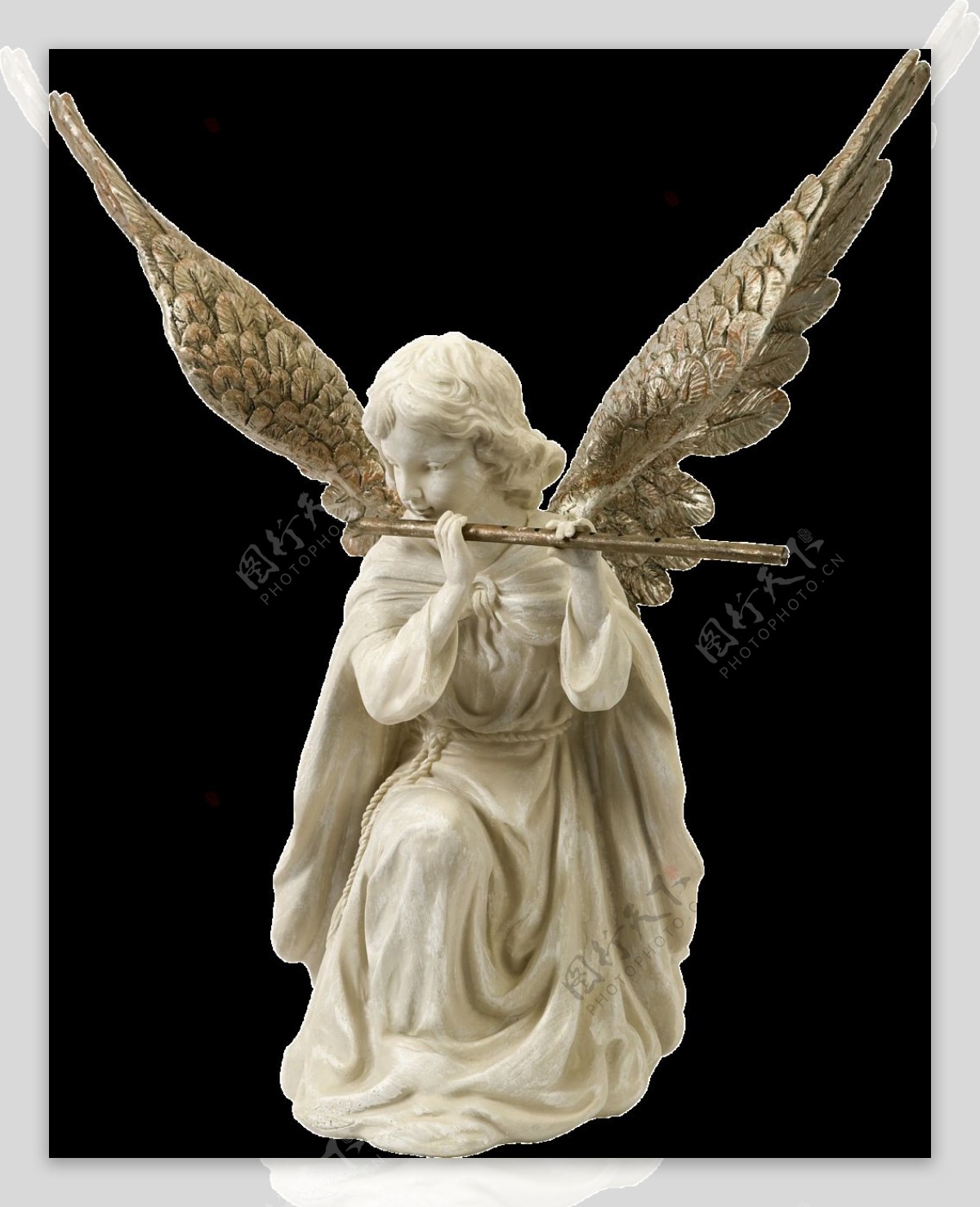 天使雕像PNG大图