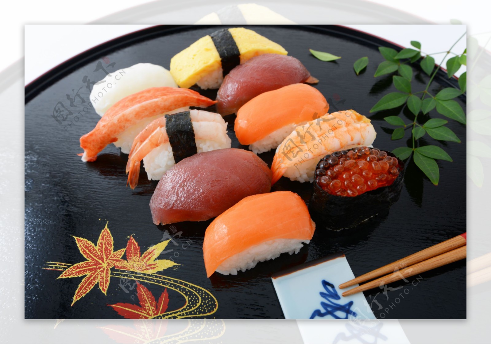 日本海鲜寿司图片