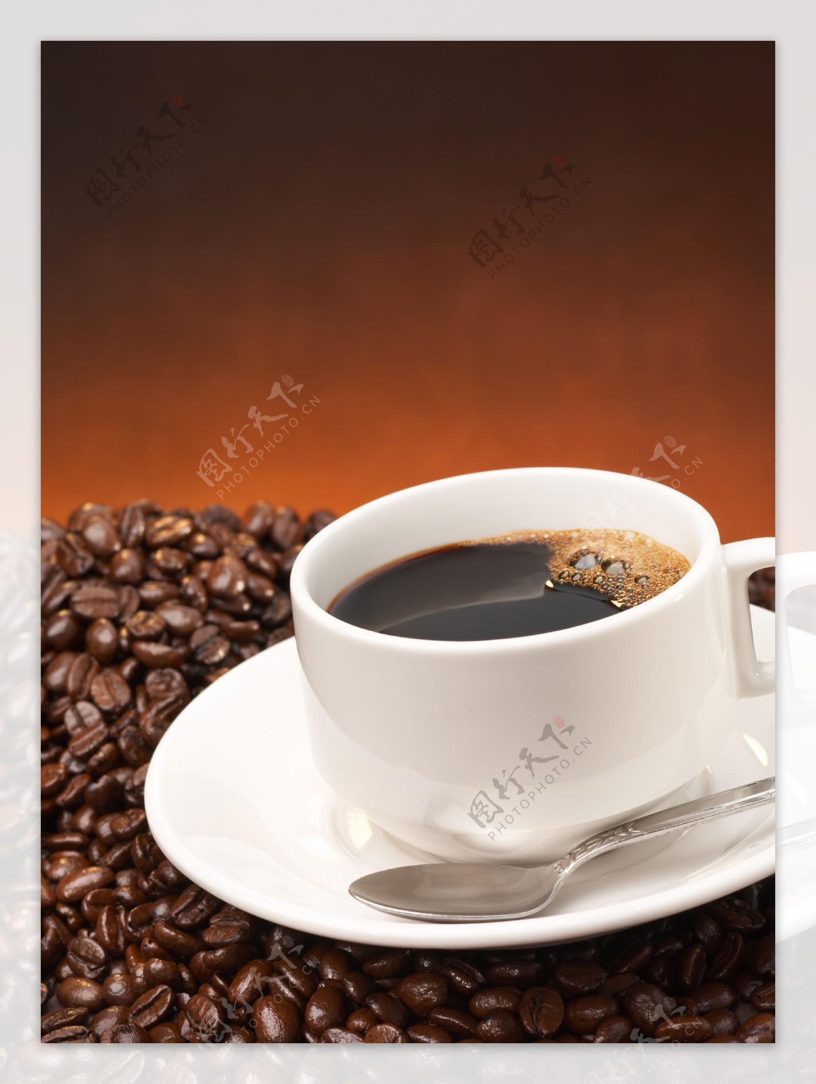 一杯香浓的咖啡图片