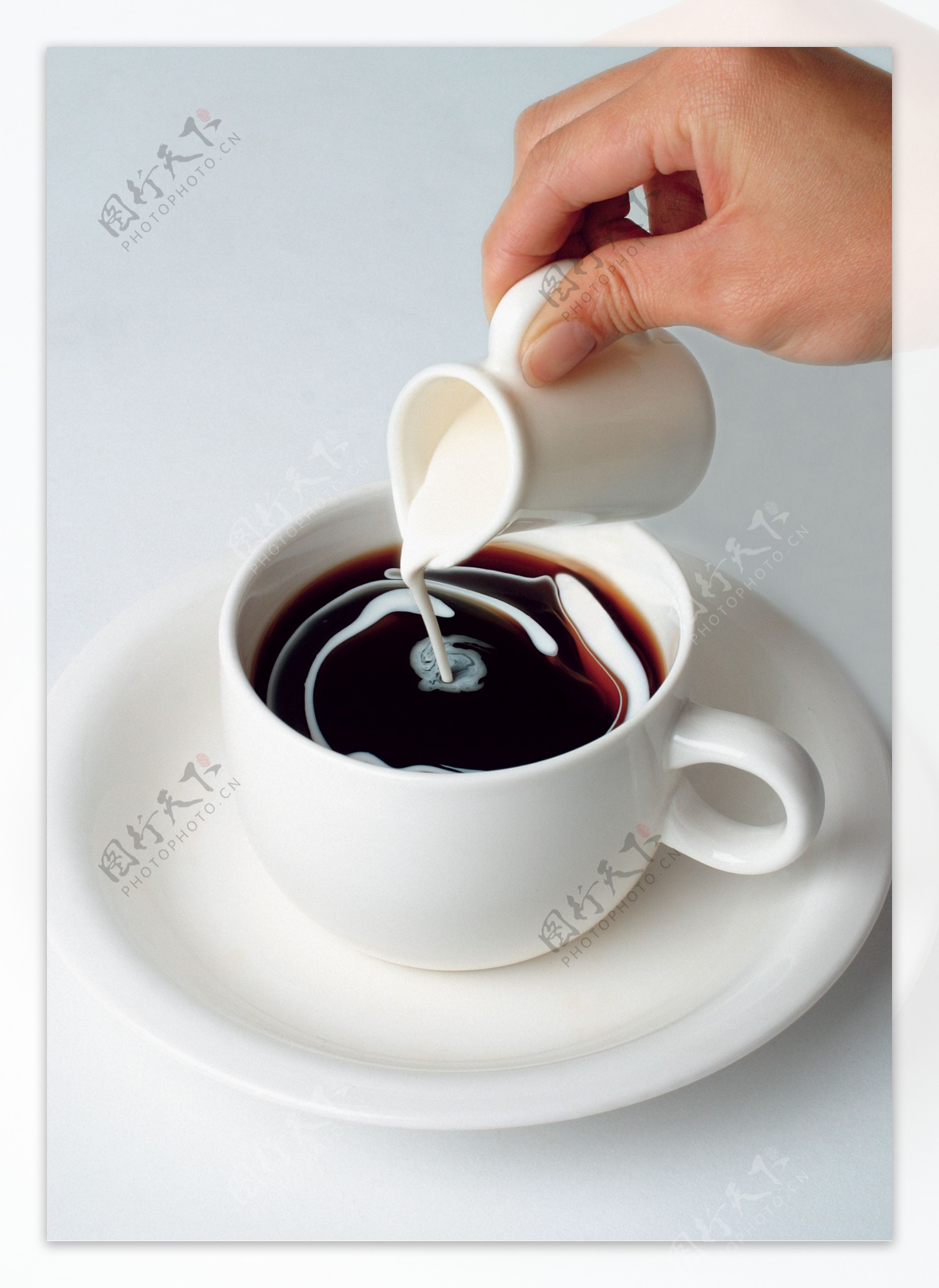 牛奶咖啡图片