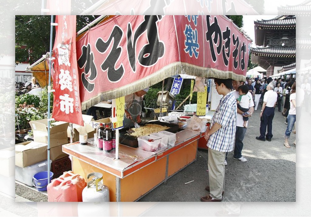 日本的街头小吃