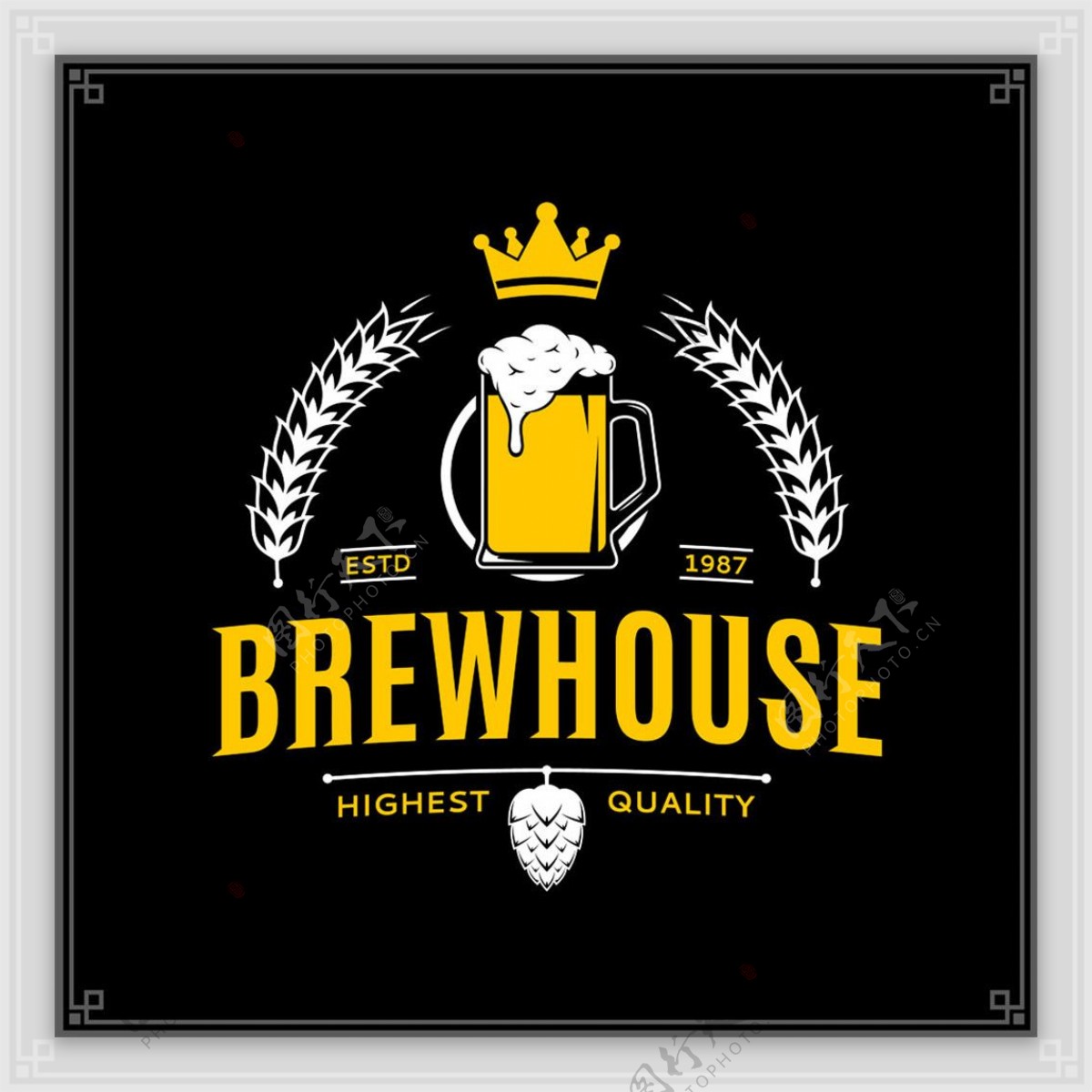 啤酒饮料标志图片