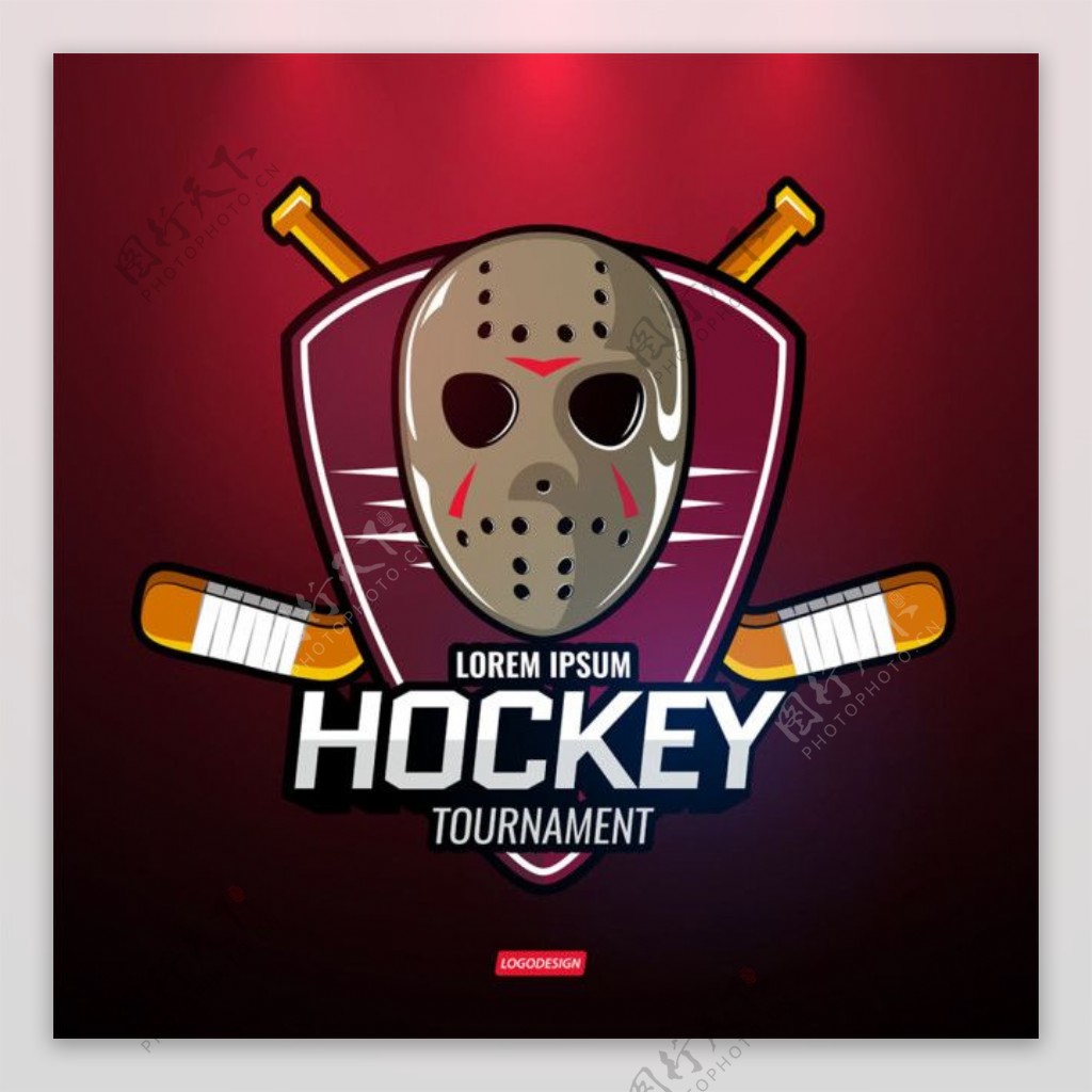 冰球logo图片