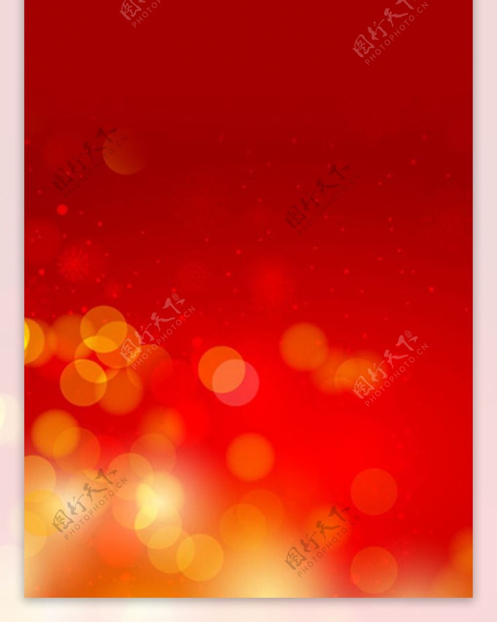 精美炫彩红色背景展架模板设计画面素材