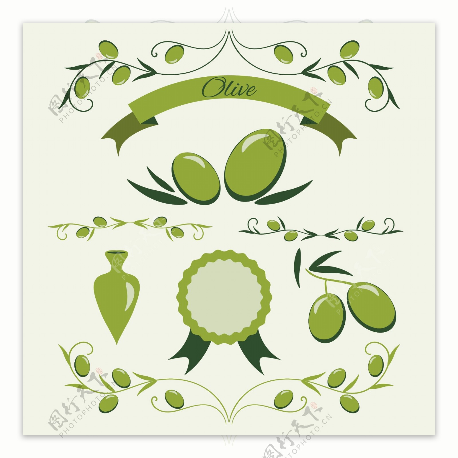 绿橄榄徽章收藏
