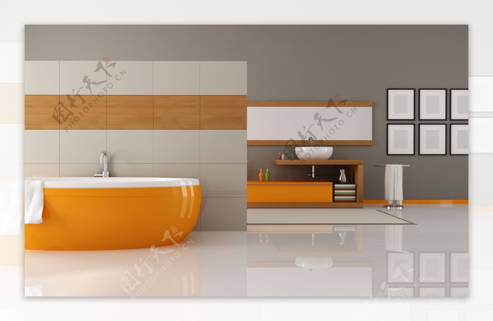 现代风格浴室装饰设计