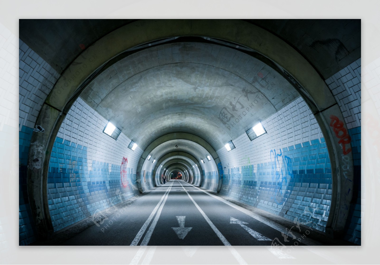 马路隧道图片