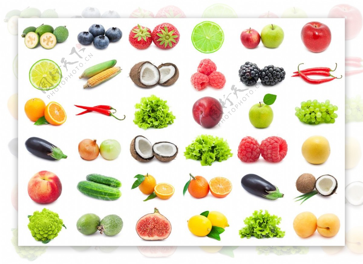 蔬菜水果大全图片