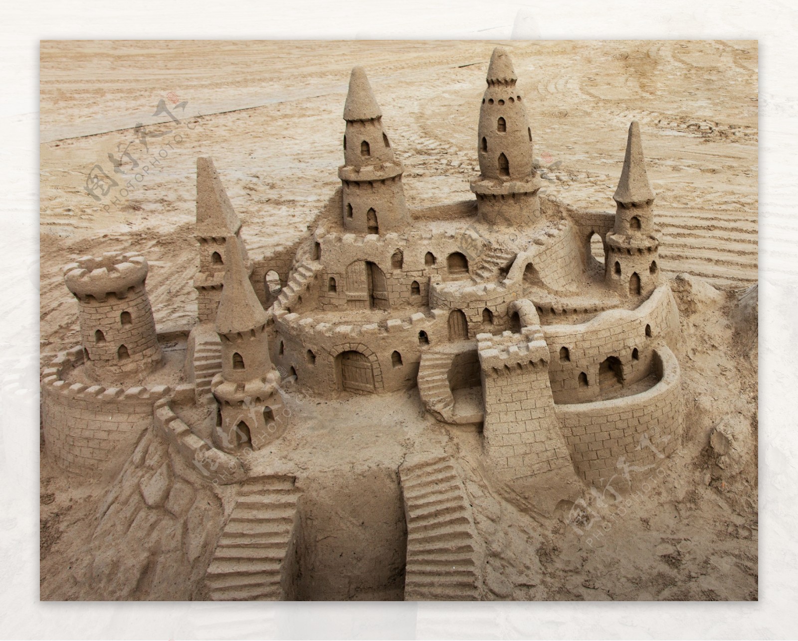 沙雕城堡风景