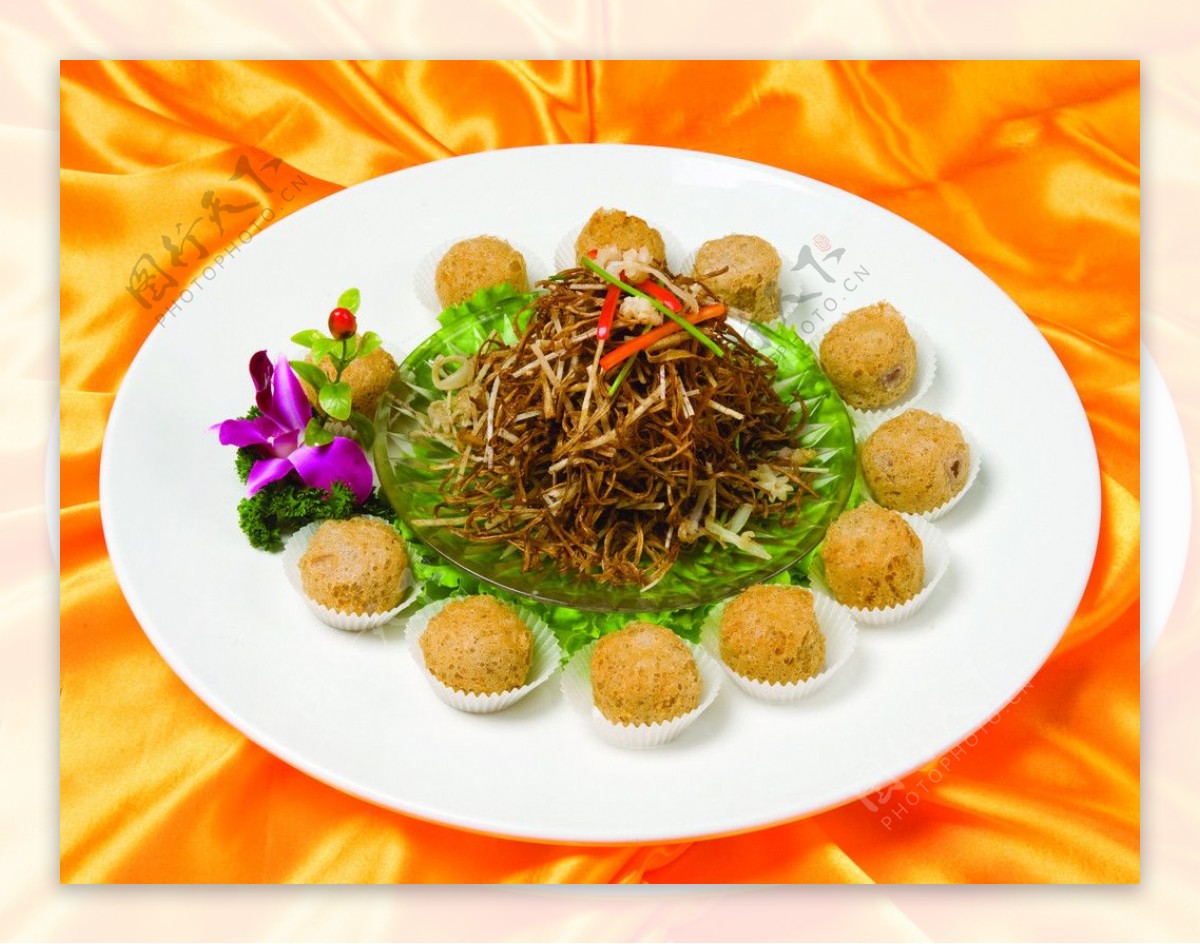 传统美食高凯香芋茸拼茶树菇