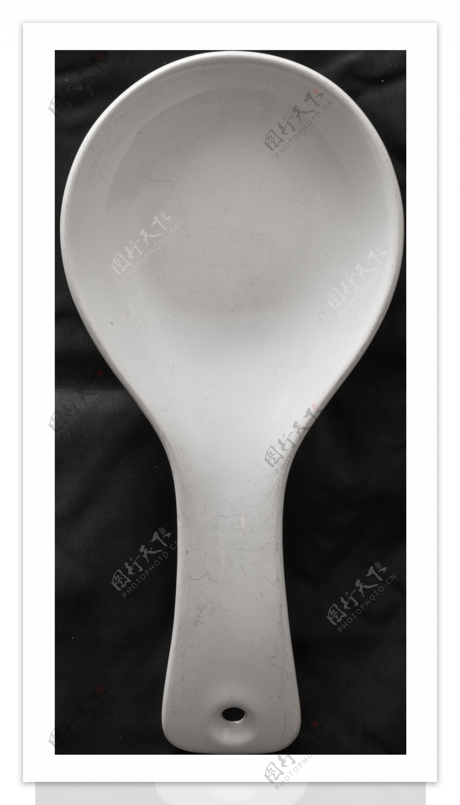 陶瓷勺子透明底厨房元素
