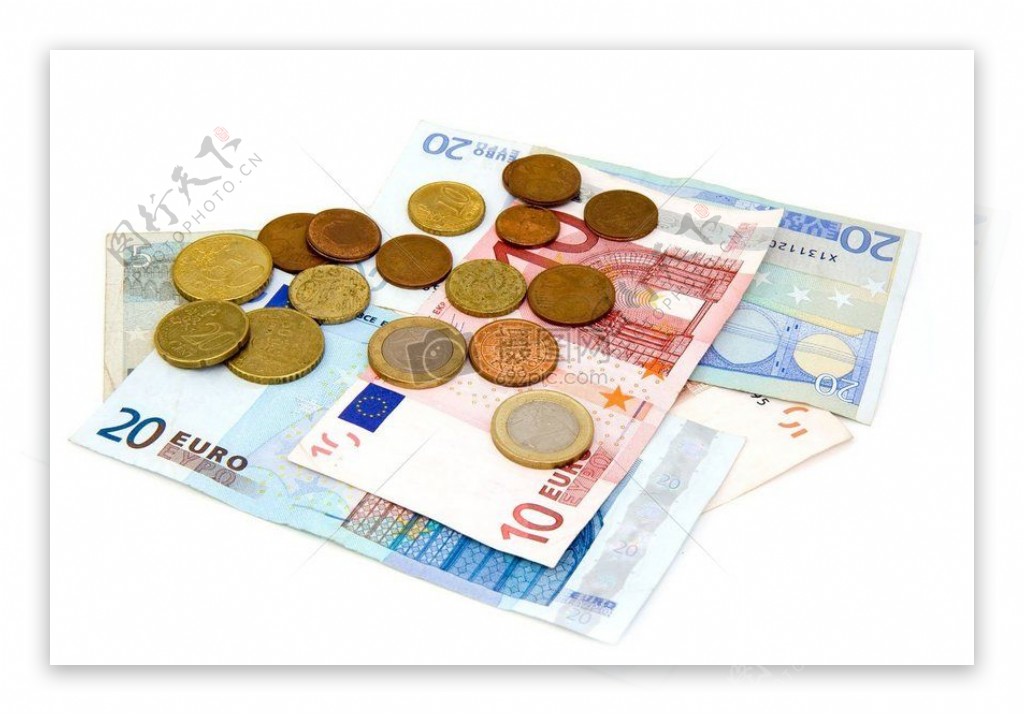 零散的欧洲货币