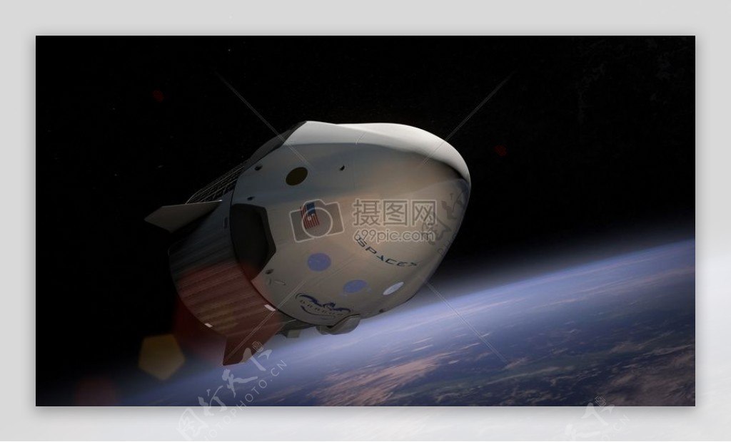 Spacex公司飞船卫星轨道航空学美国航空航天局空间