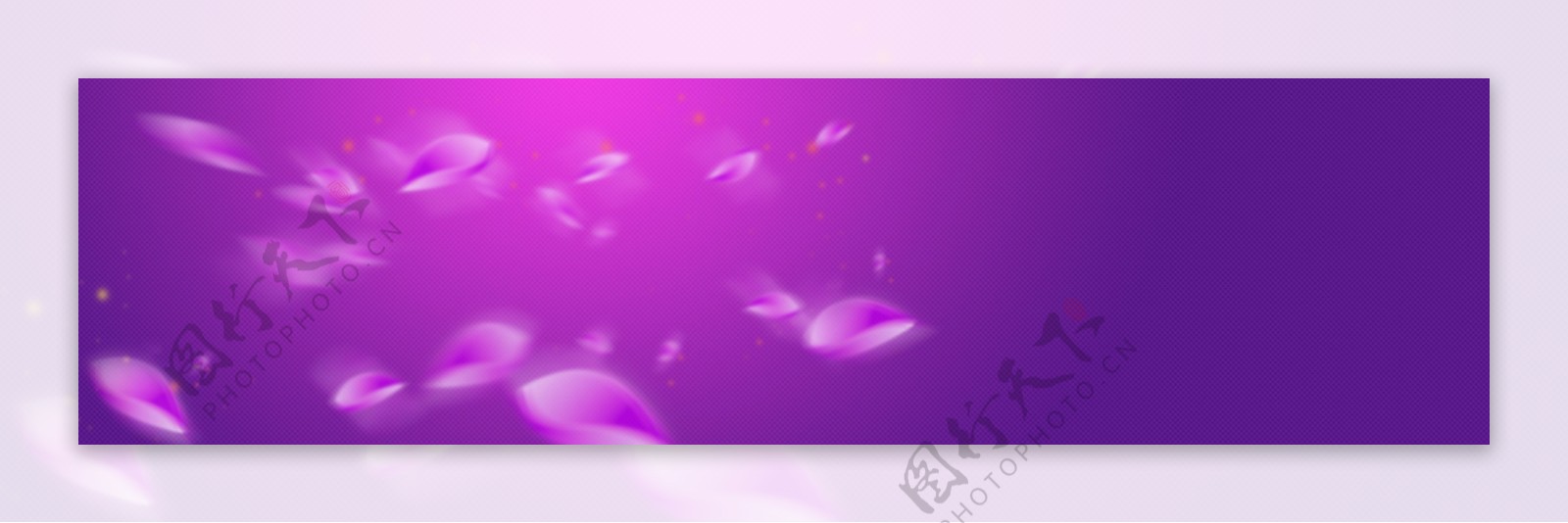 紫色梦幻banner