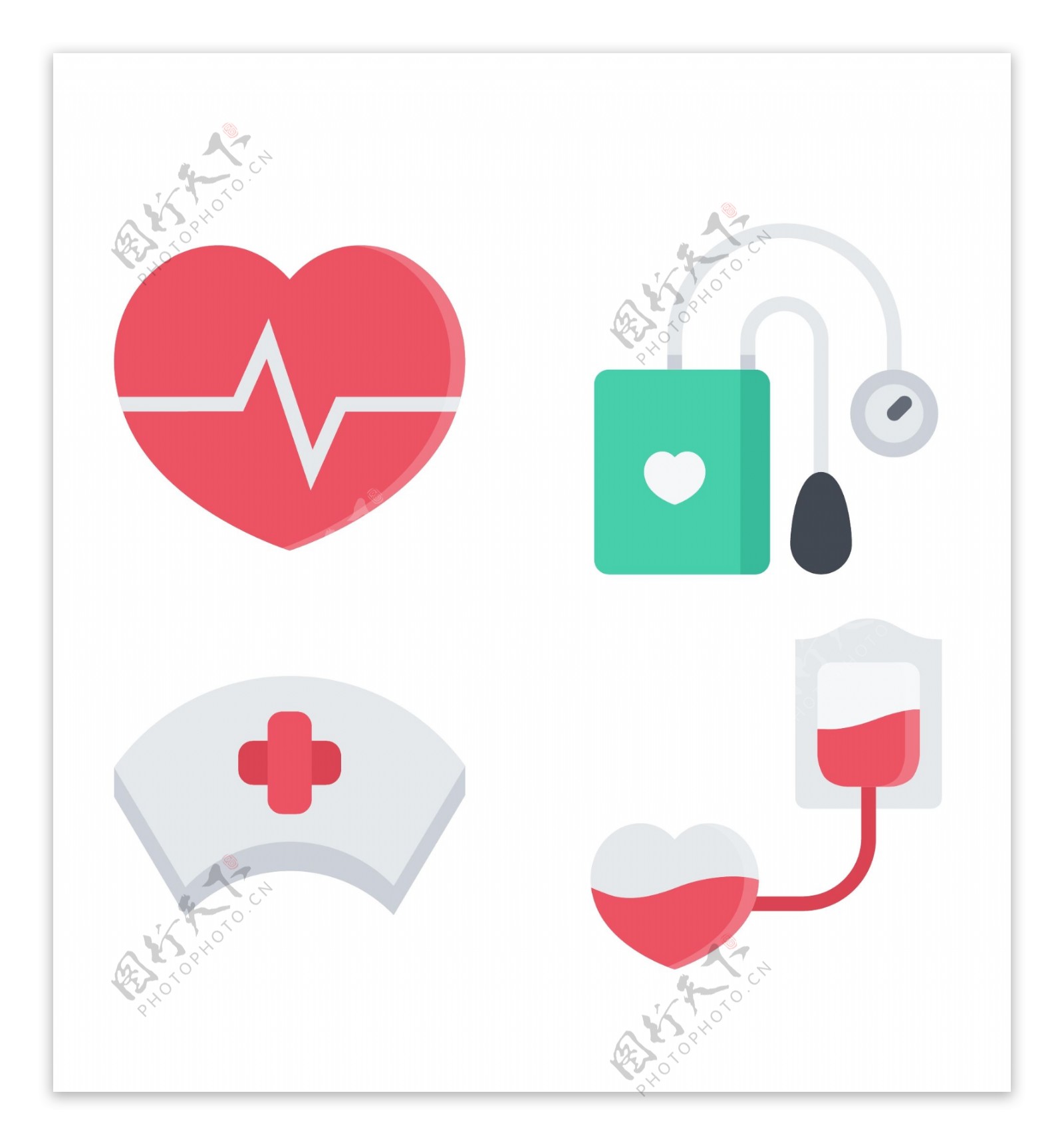 医疗工具icon图标EPS