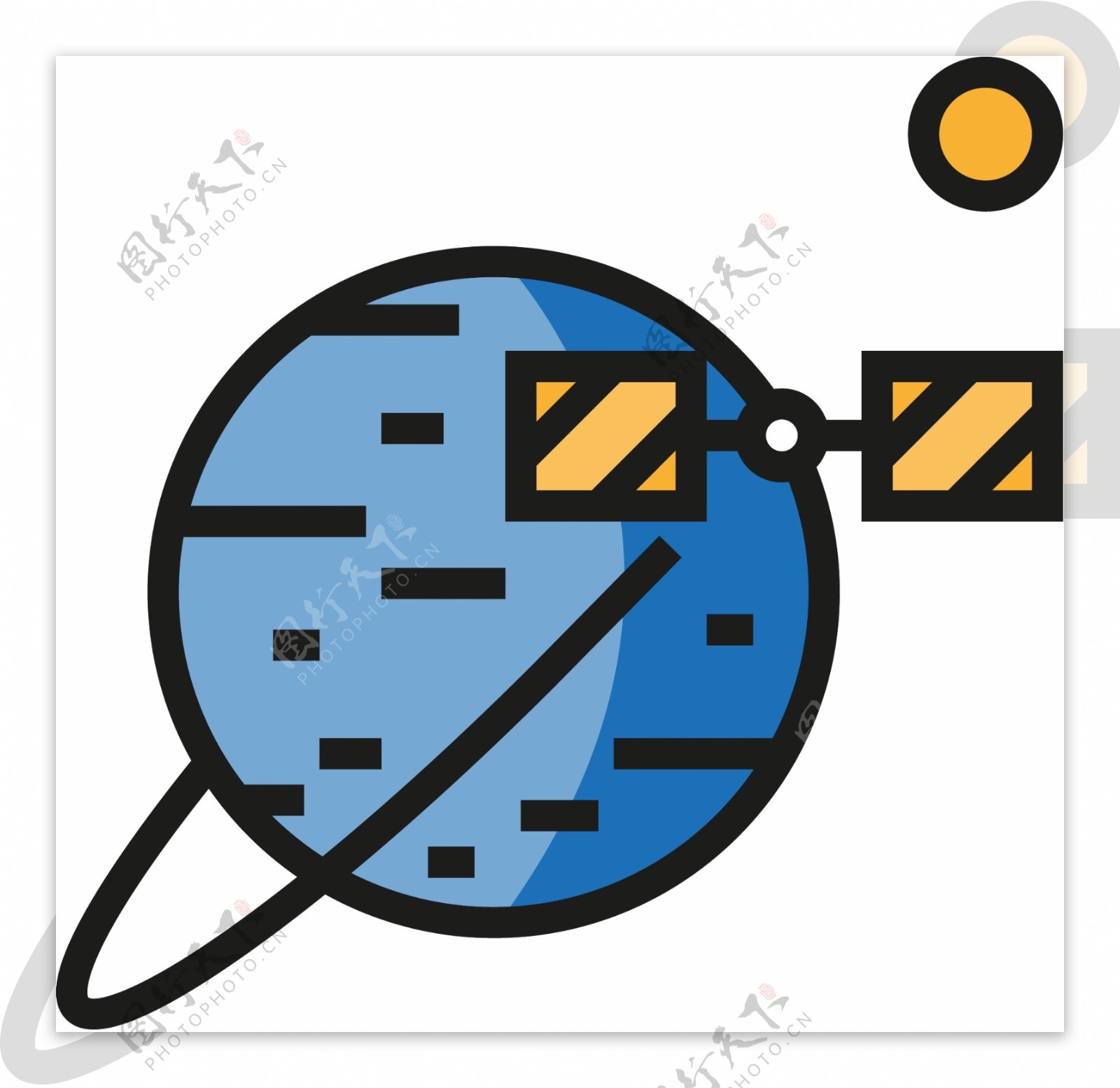 星球icon图标