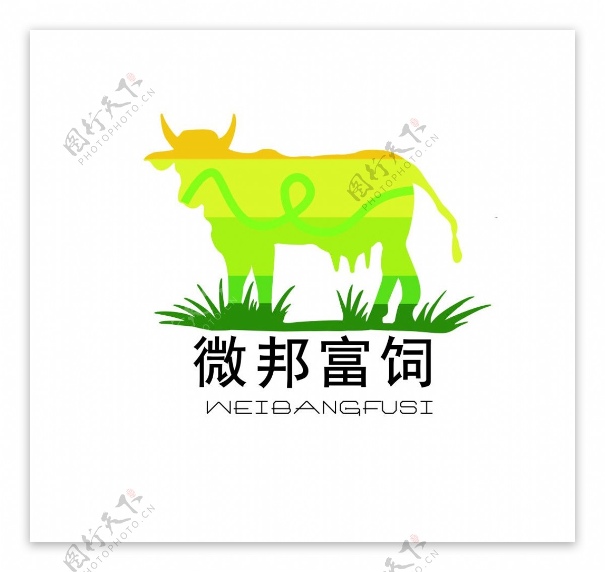 牛饲料农副产品LOGO