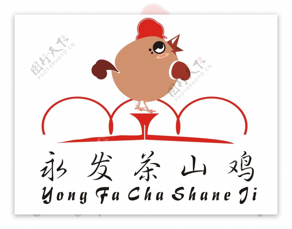 鸡场logo