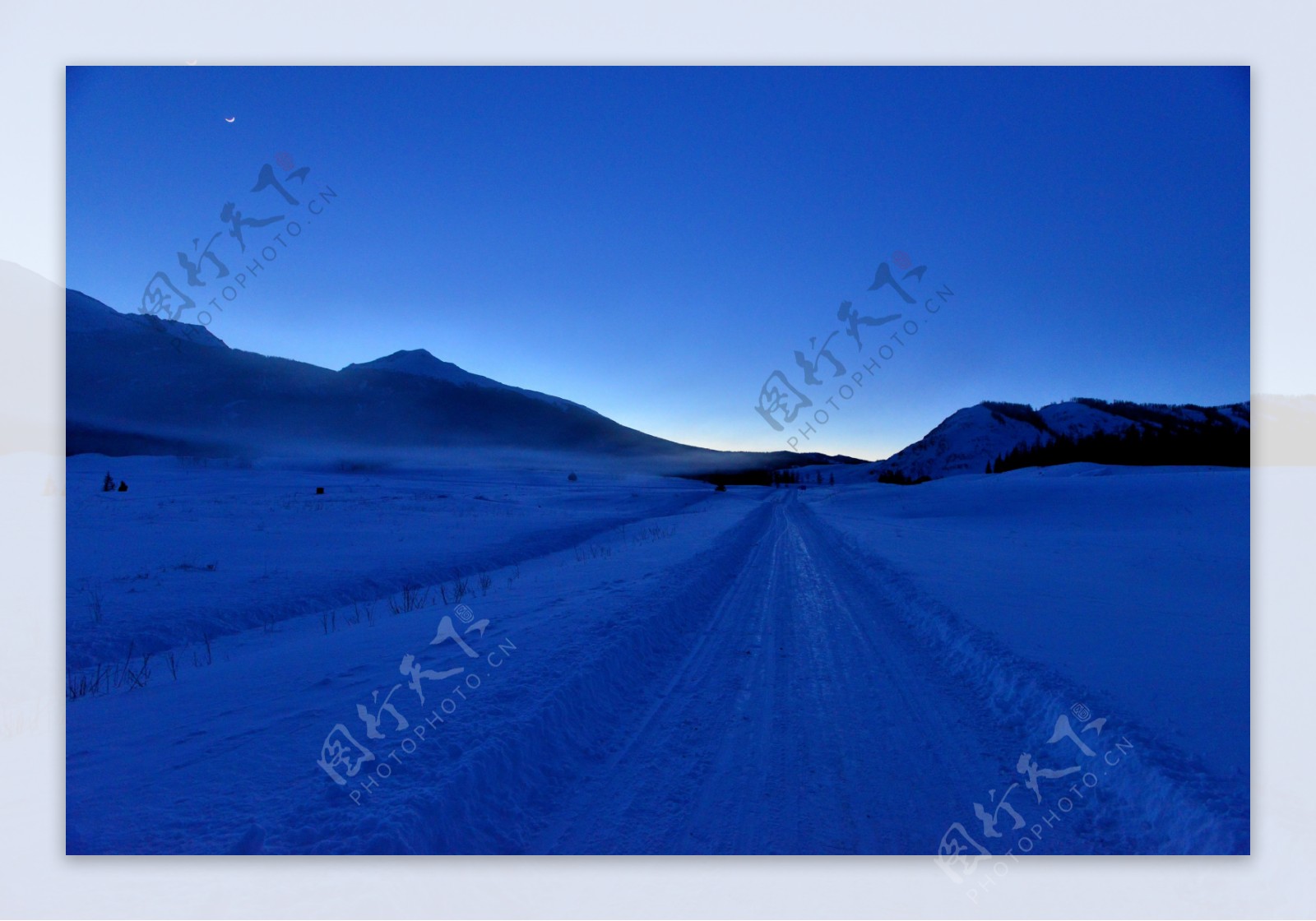 冬季北疆风景