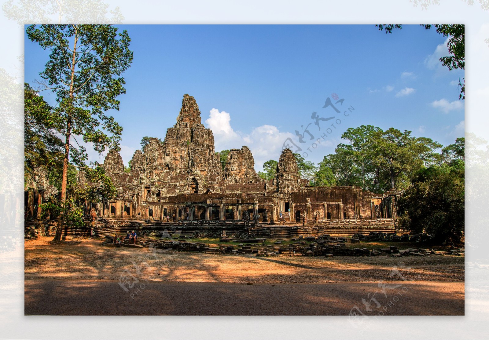 柬埔寨吴哥遗迹风景