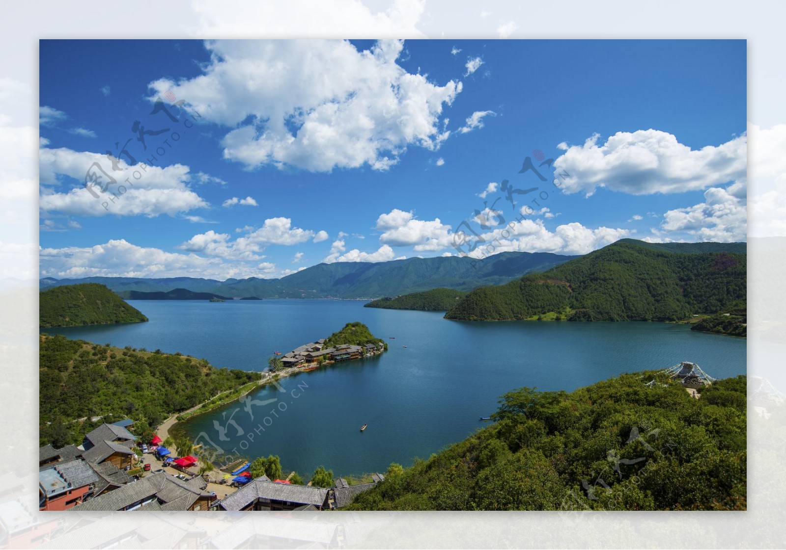 四川泸沽湖风景