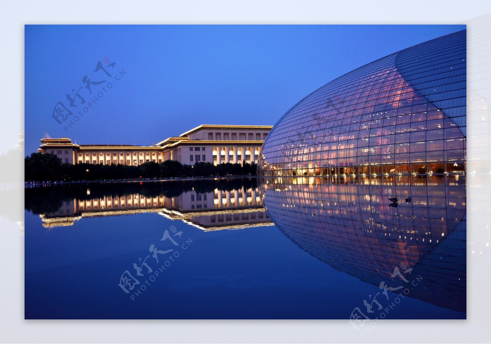 北京国家大剧院风景