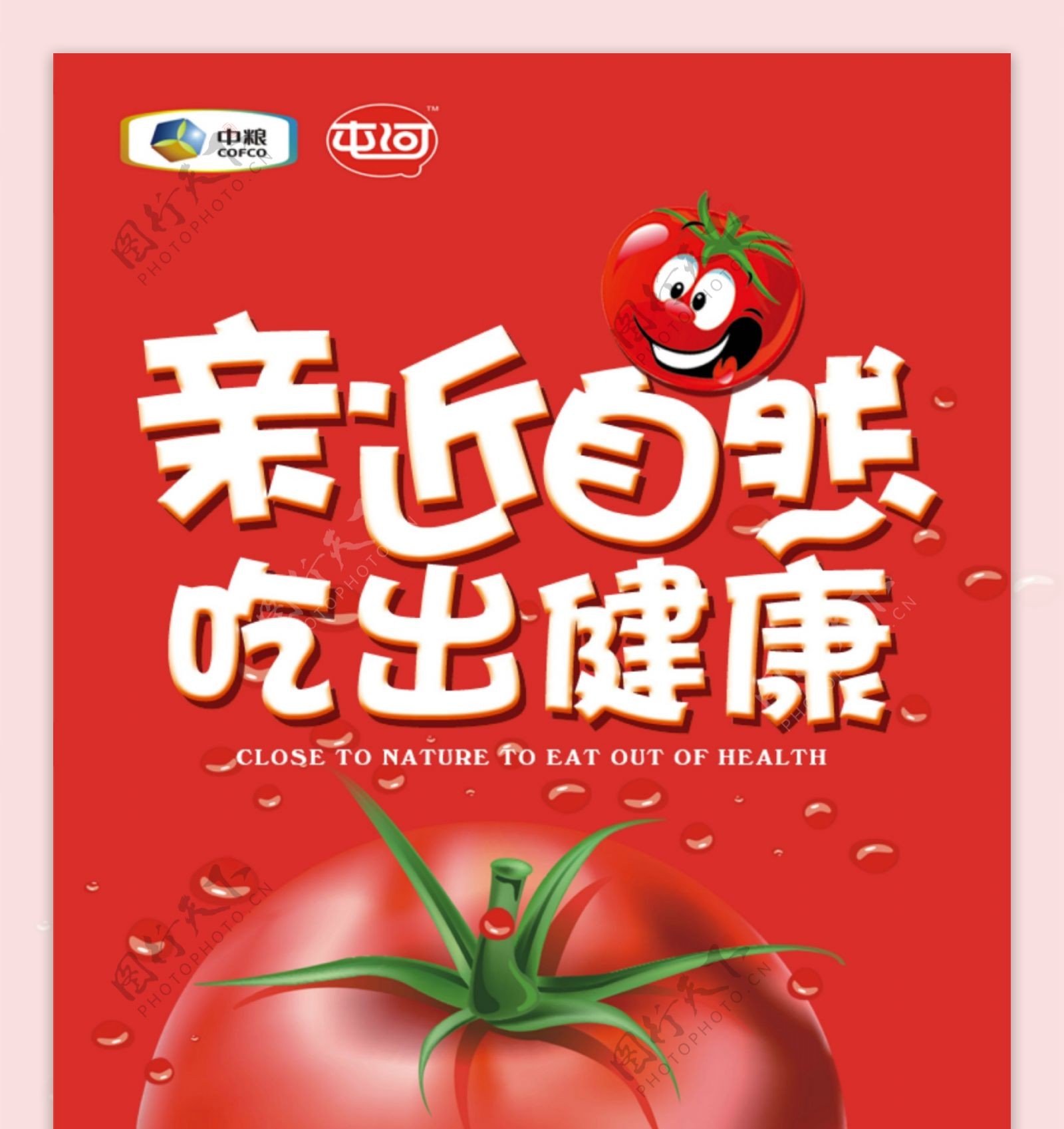 中粮屯河内蒙古烹饪番茄酱详情页海报特产