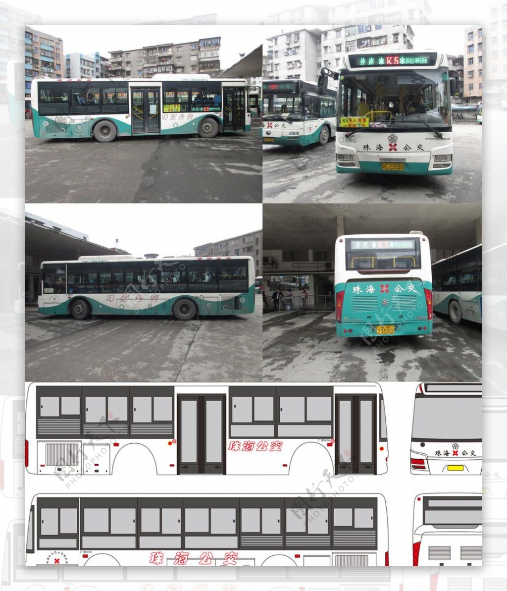 珠海公交车车型图F