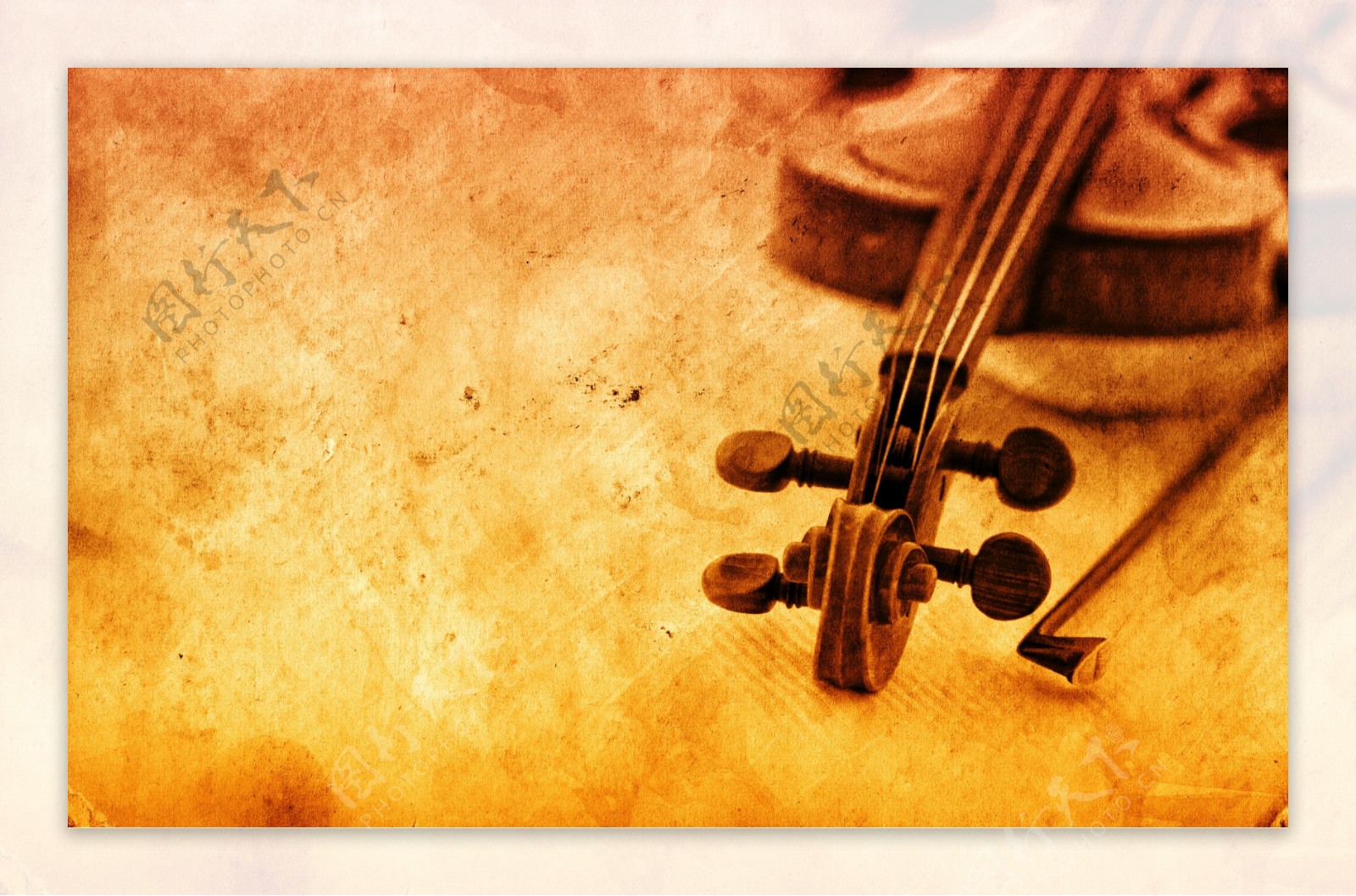 怀旧小提琴图片
