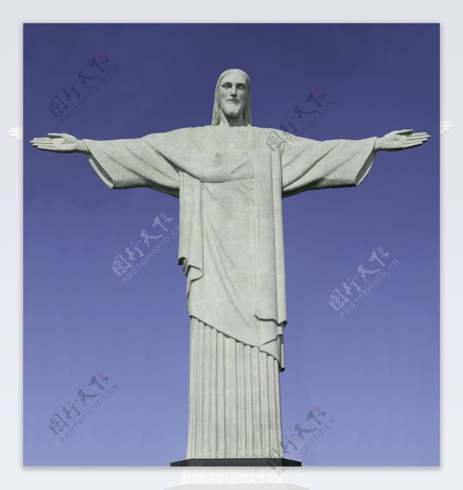 巴西基督雕像图片