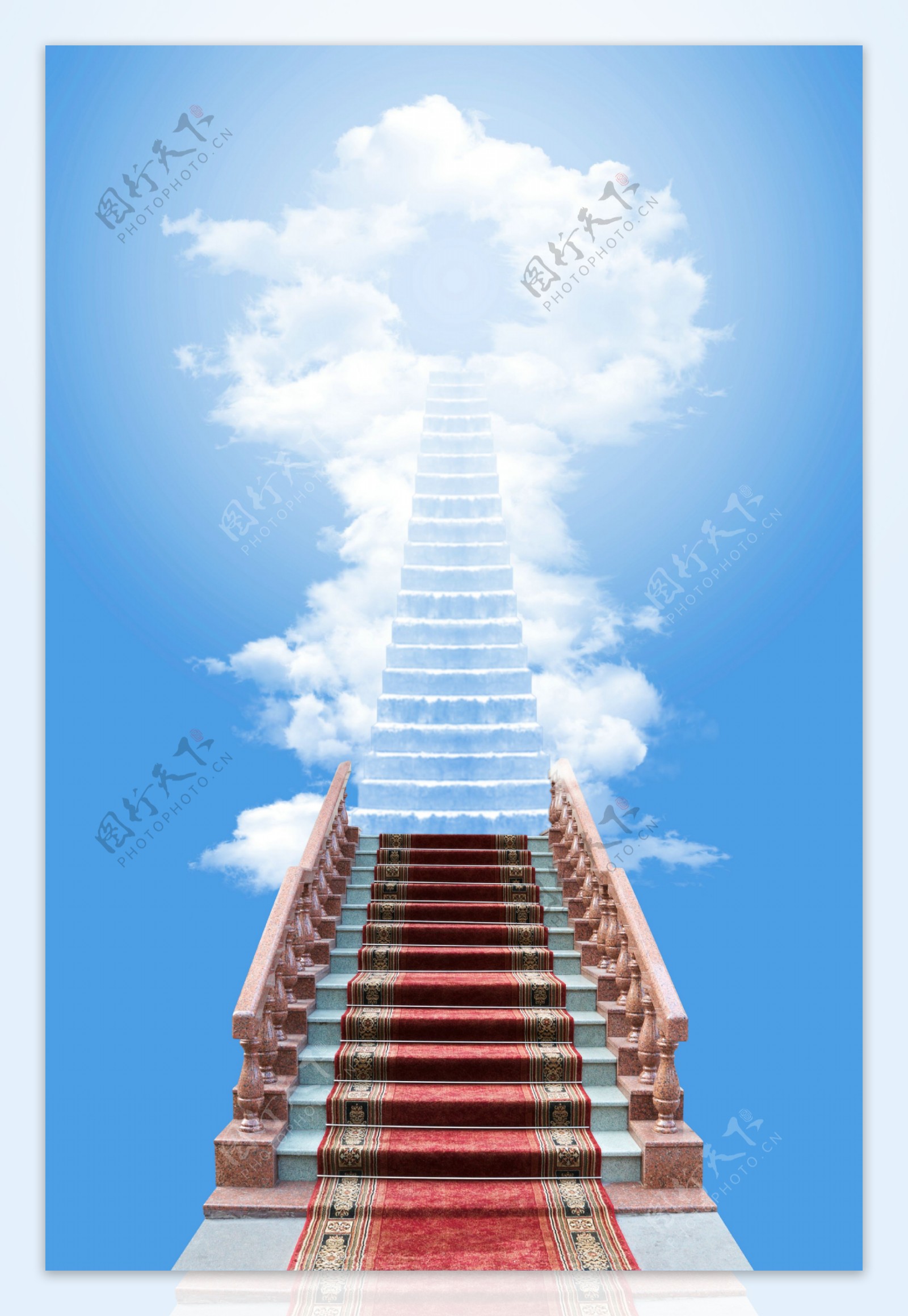 通往天堂的楼梯-4000*4000-花瓣美素