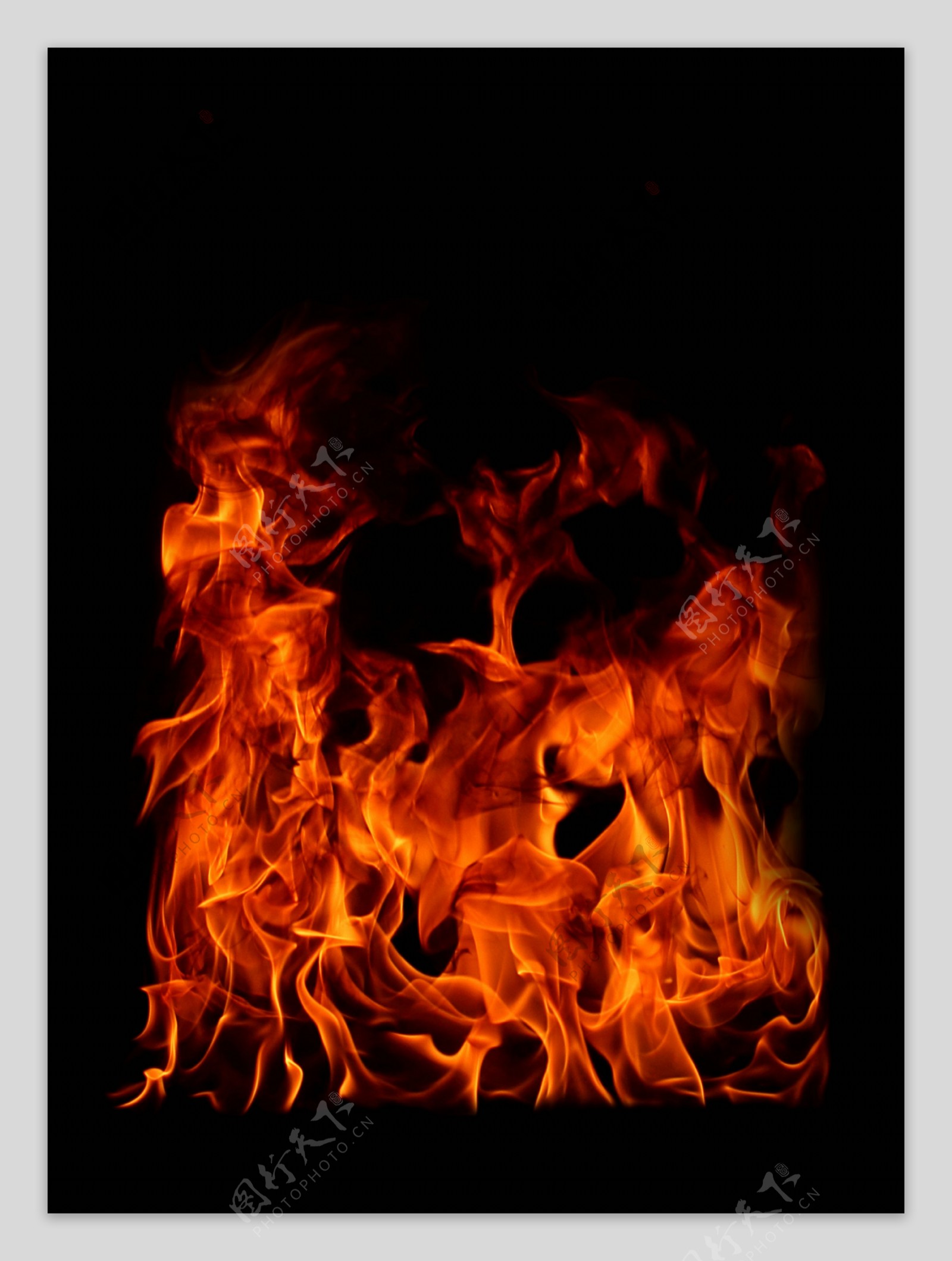 烈火燃烧火焰背景图片