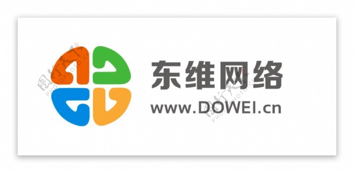 东维网络logo矢量图