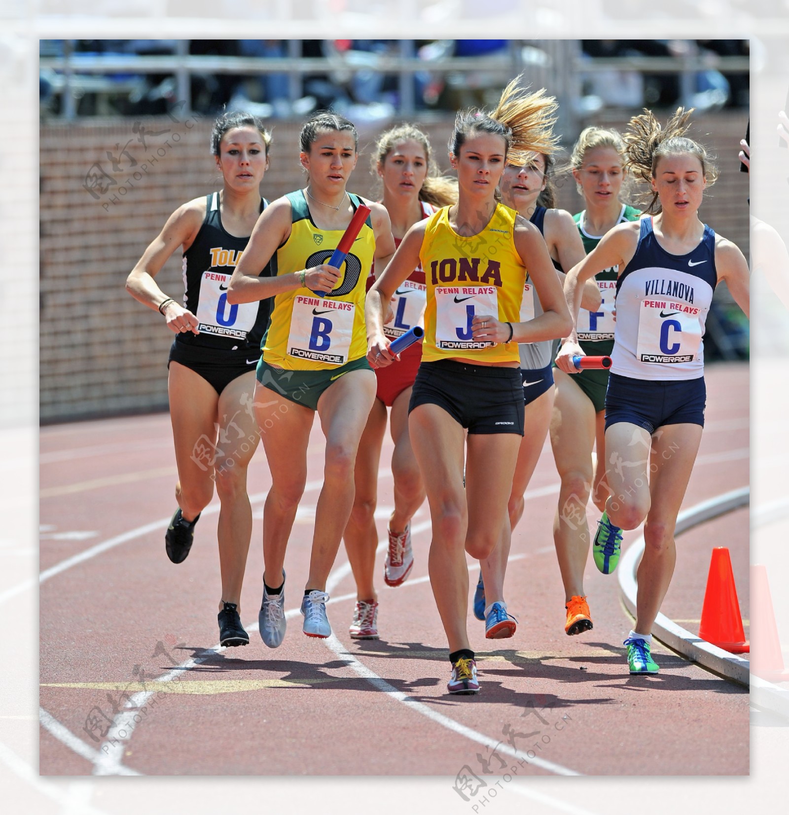 女子长跑运动员图片