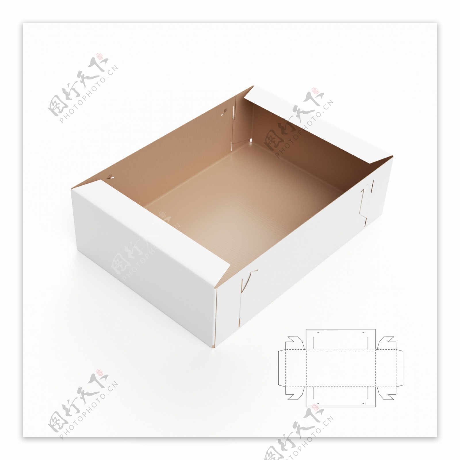 盒子设计模板图片