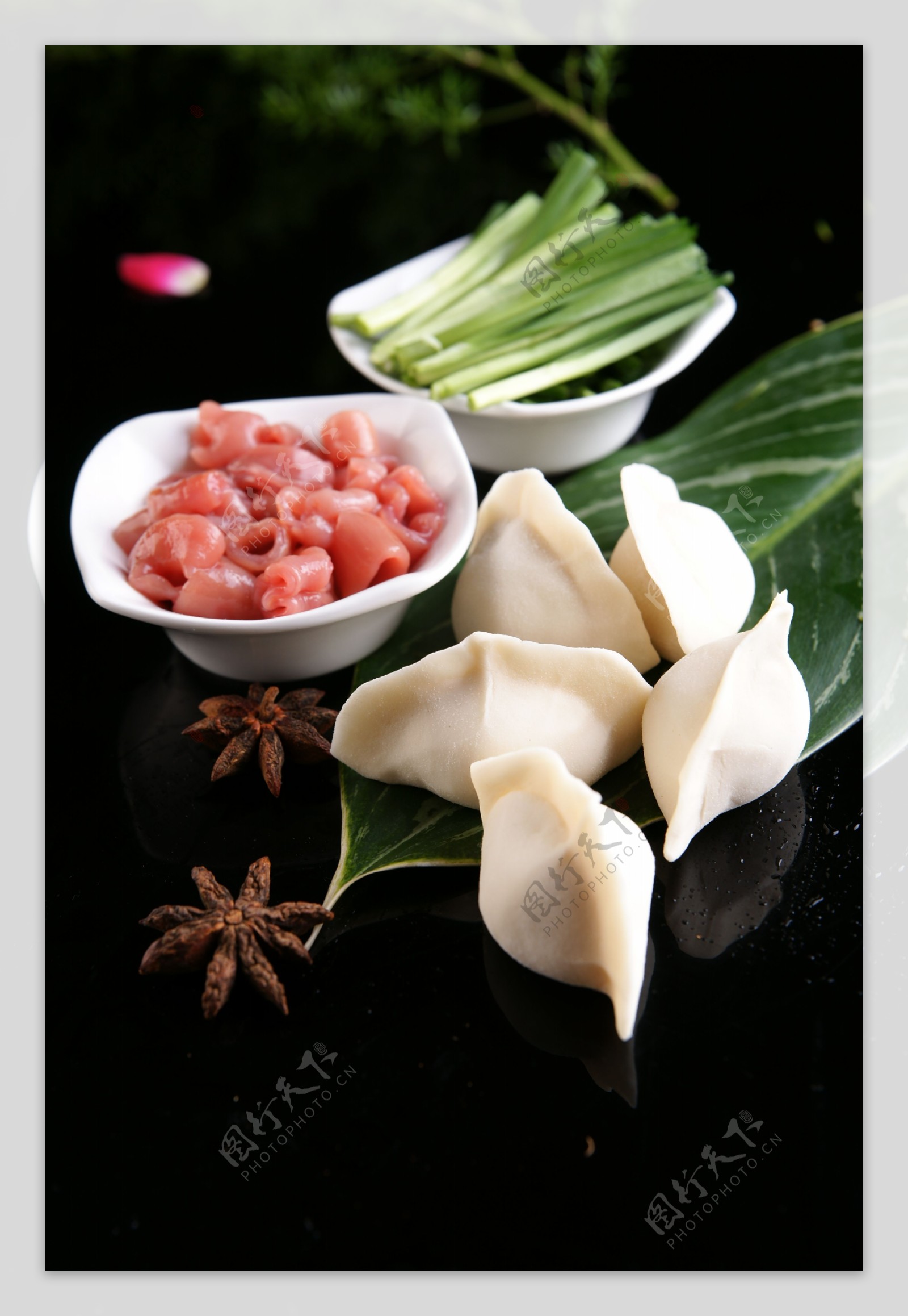 海肠水饺图片