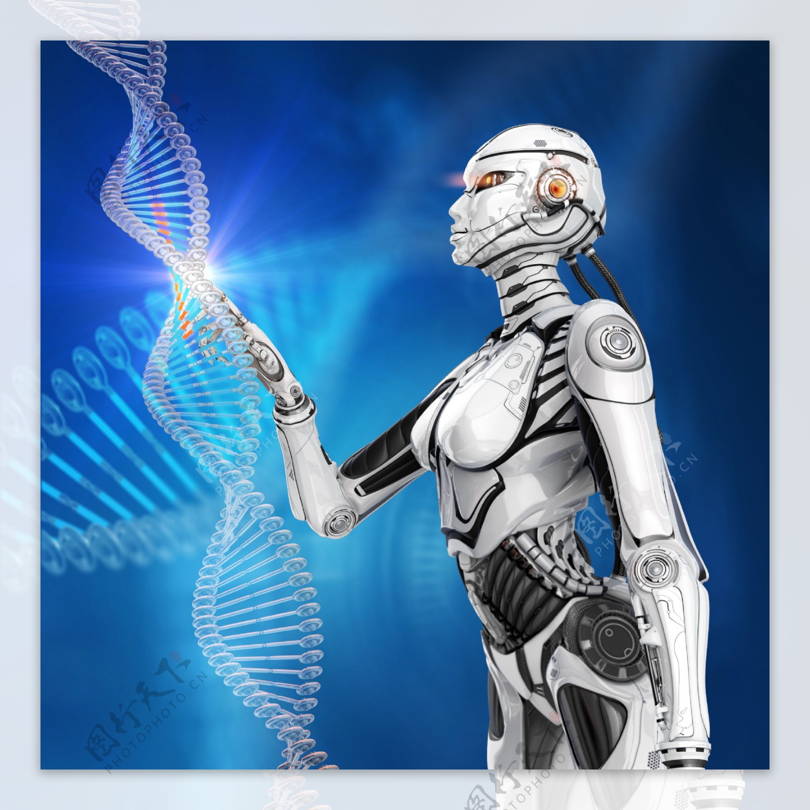 DNA科技机器人图片