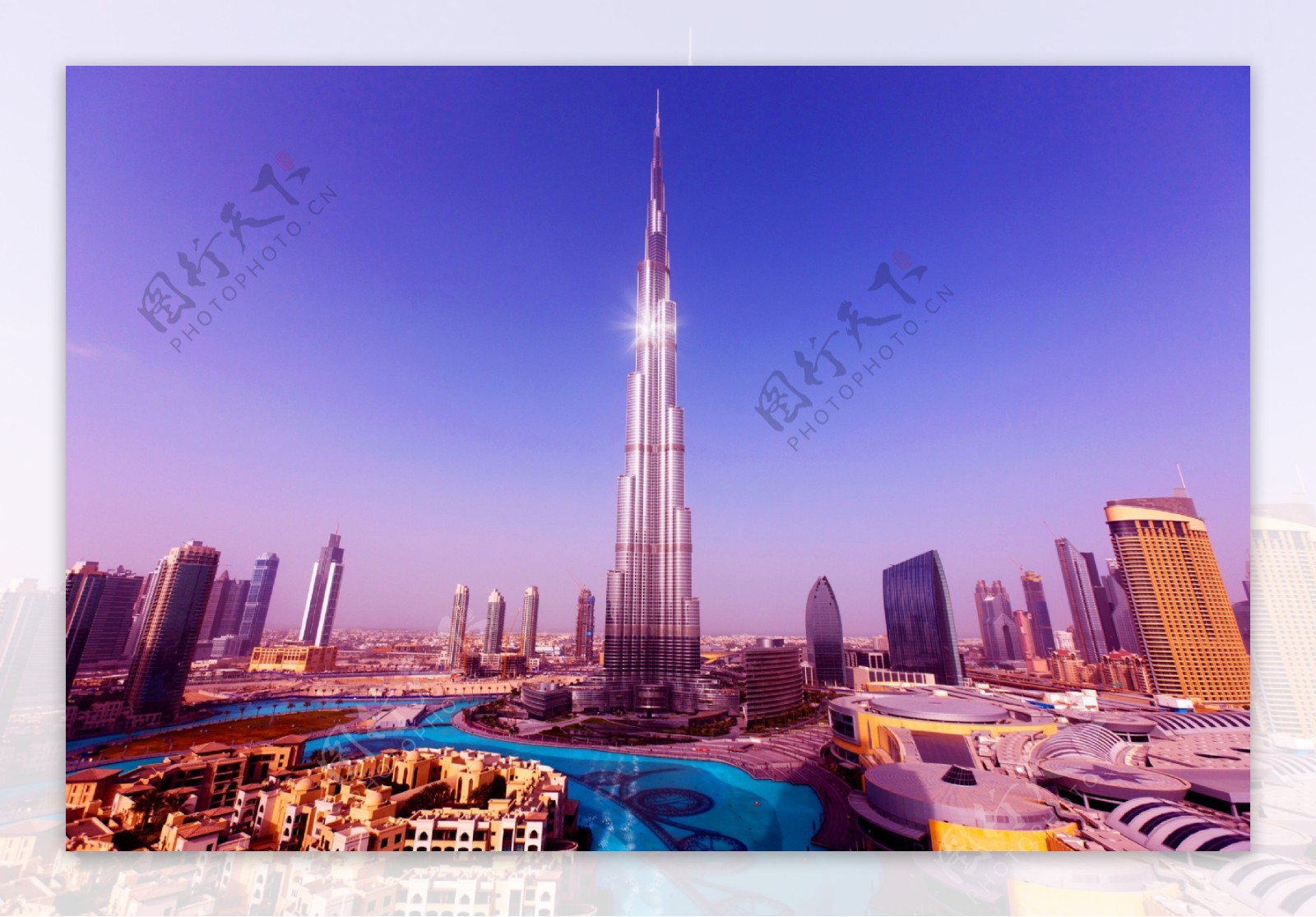 迪拜高楼大厦图片