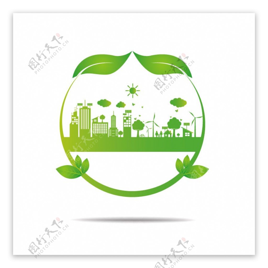 城市环保图标