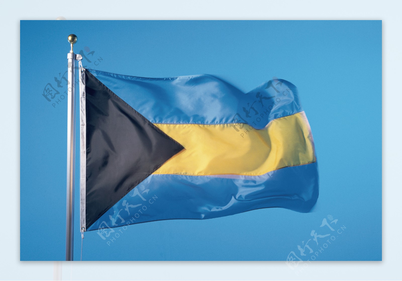 巴哈马国旗图片