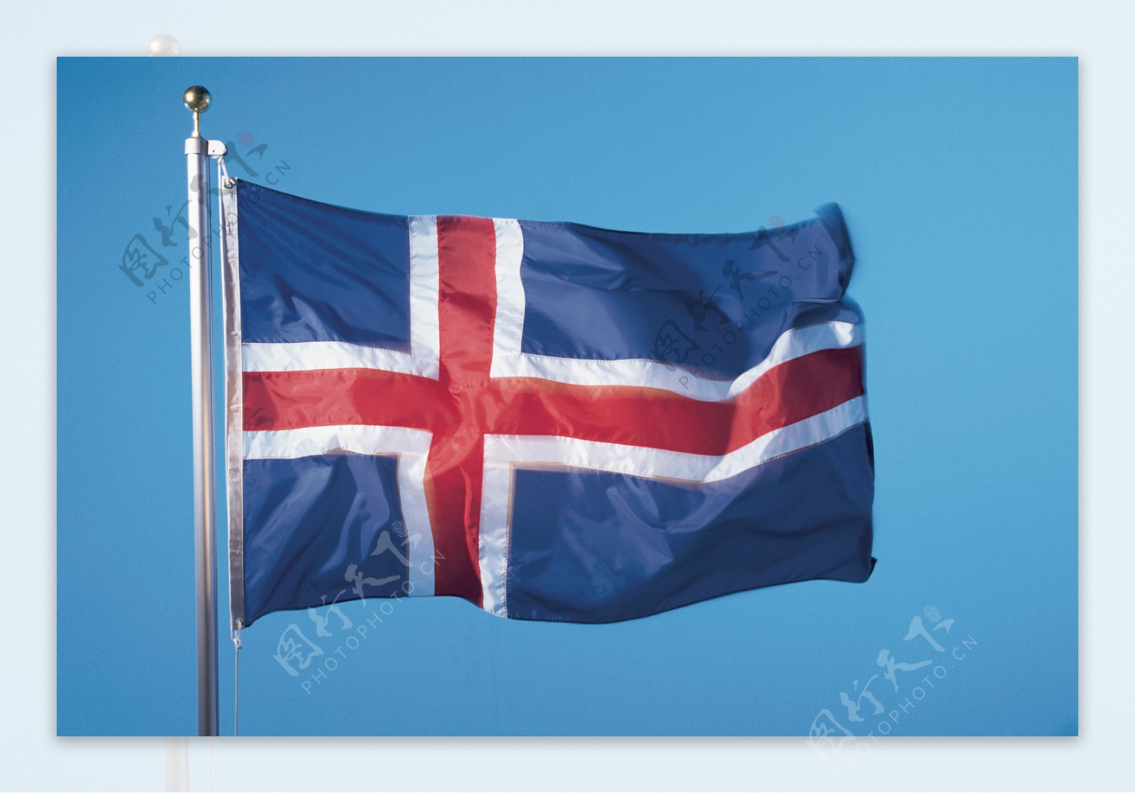 冰岛国旗图片