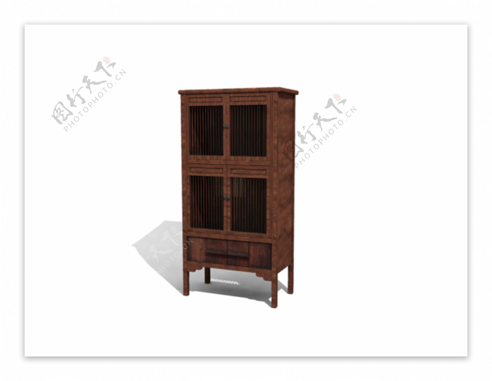 室内家具之柜架173D模型